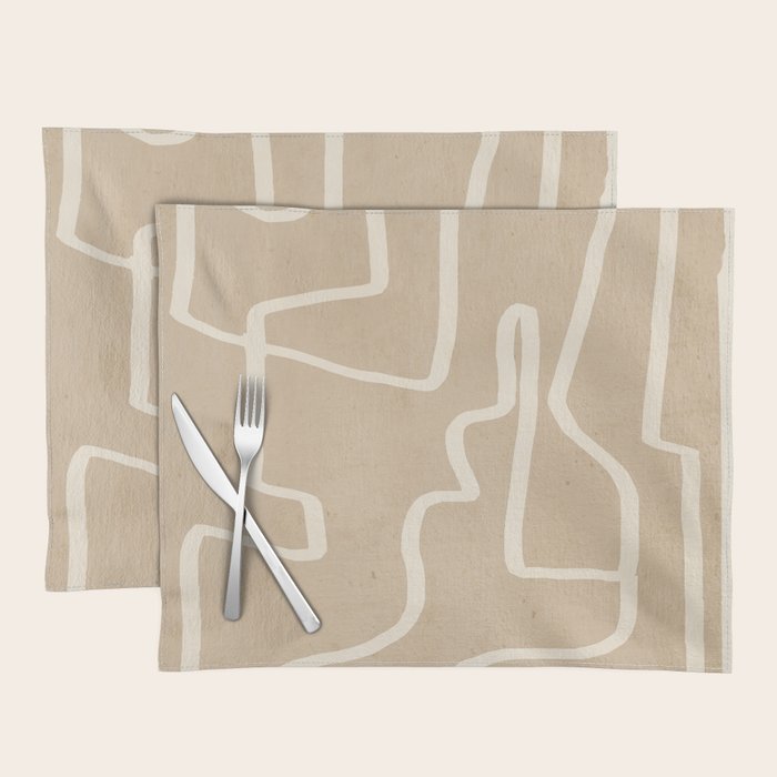 Abstract line art 143 Placemat Gallery Image 1