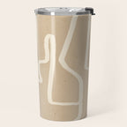 Abstract line art 143 Travel Mug Gallery Image 2