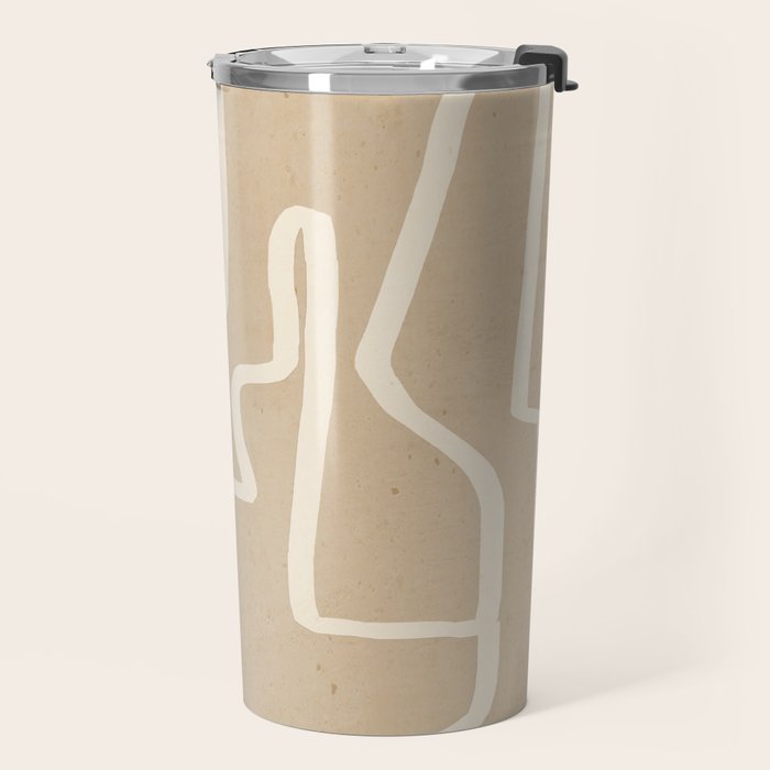 Abstract line art 143 Travel Mug Gallery Image 2