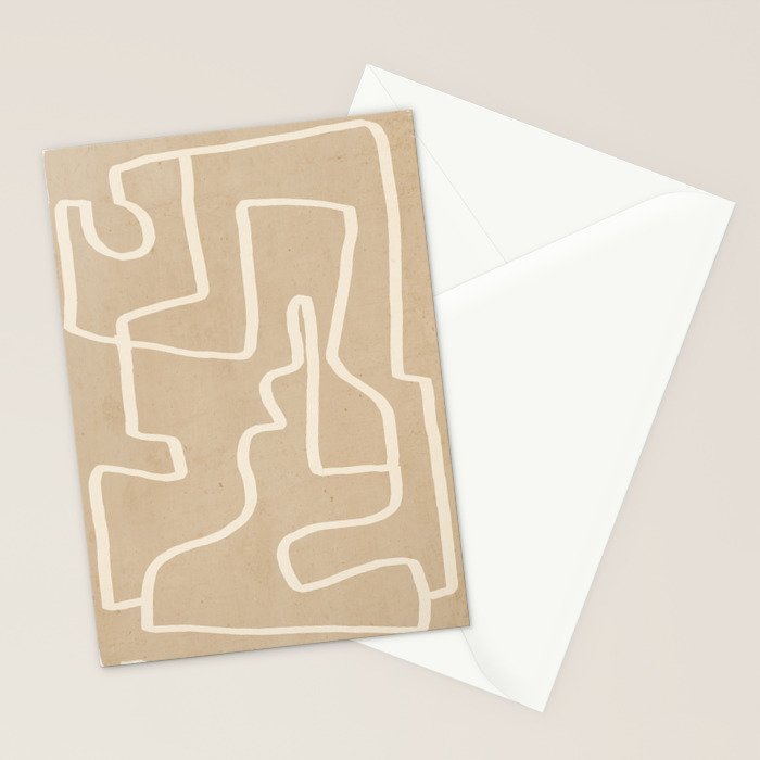 Abstract line art 143 Stationery Card Gallery Image 2