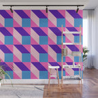 Geometric 01B Wall Mural Gallery Image 1