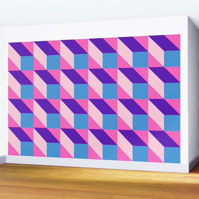 Geometric 01B Wall Mural Gallery Image 2