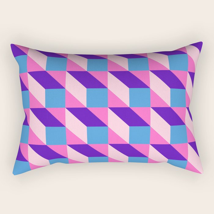 Geometric 01B Rectangular Pillow Gallery Image 1