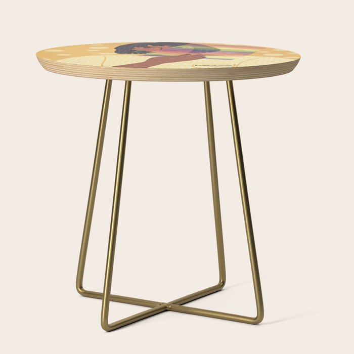 Pride Rainbow  Portrait Side Table Gallery Image 1