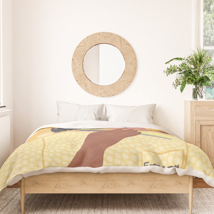 Pride Rainbow  Portrait Duvet Cover Gallery Image 3