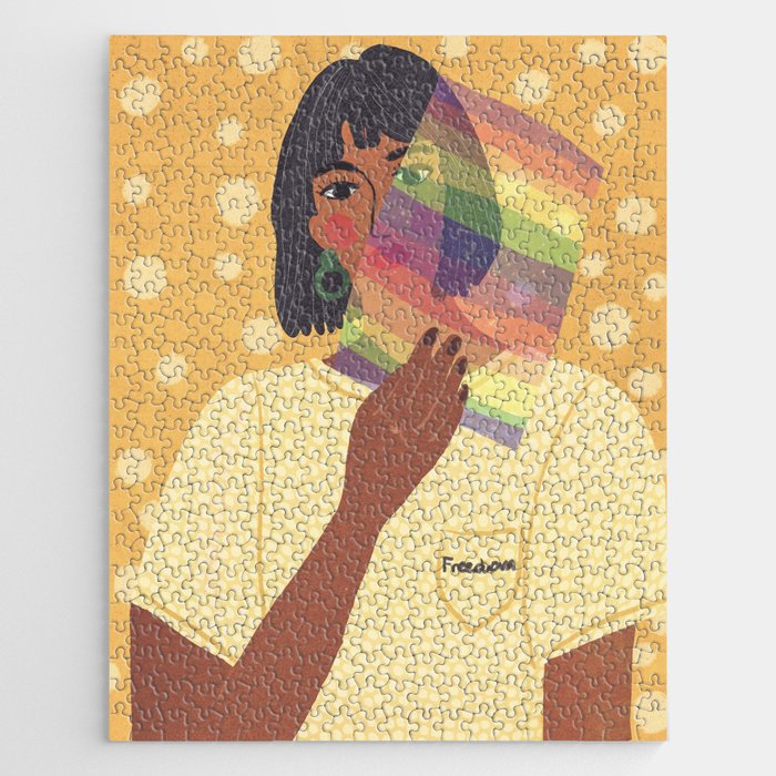 Pride Rainbow  Portrait Jigsaw Puzzle Gallery Image 1