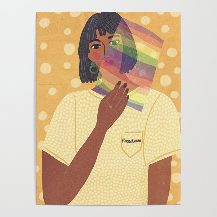Pride Rainbow  Portrait Poster Gallery Image 4