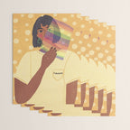 Pride Rainbow  Portrait Wrapping Paper Gallery Image 3