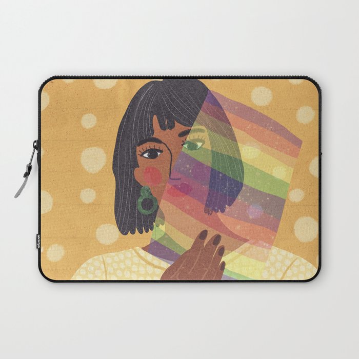 Pride Rainbow  Portrait Laptop Sleeve Gallery Image 1