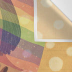 Pride Rainbow  Portrait Wall Tapestry Gallery Image 3