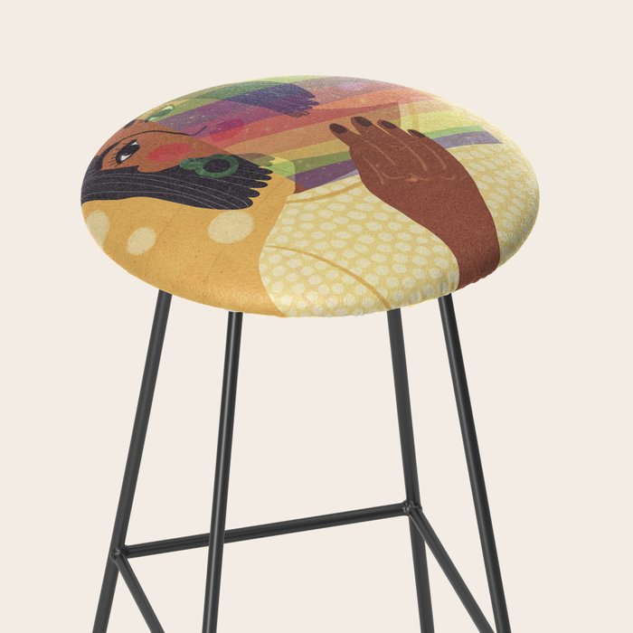 Pride Rainbow  Portrait Stool Gallery Image 2