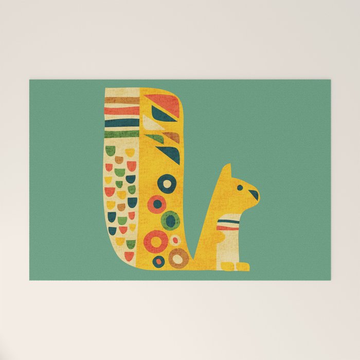 Century Squirrel Welcome Mat Gallery Image 1