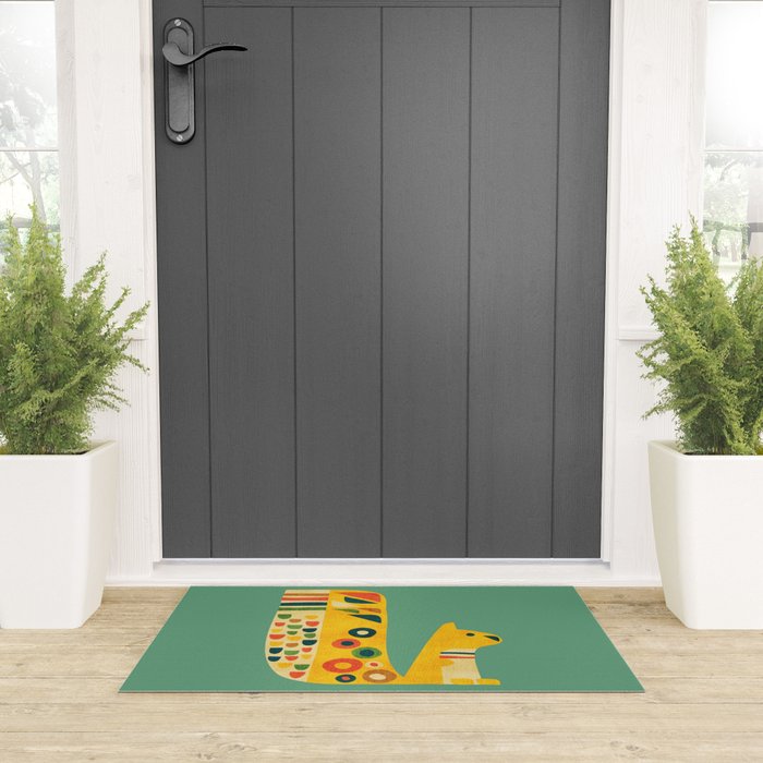 Century Squirrel Welcome Mat Gallery Image 3
