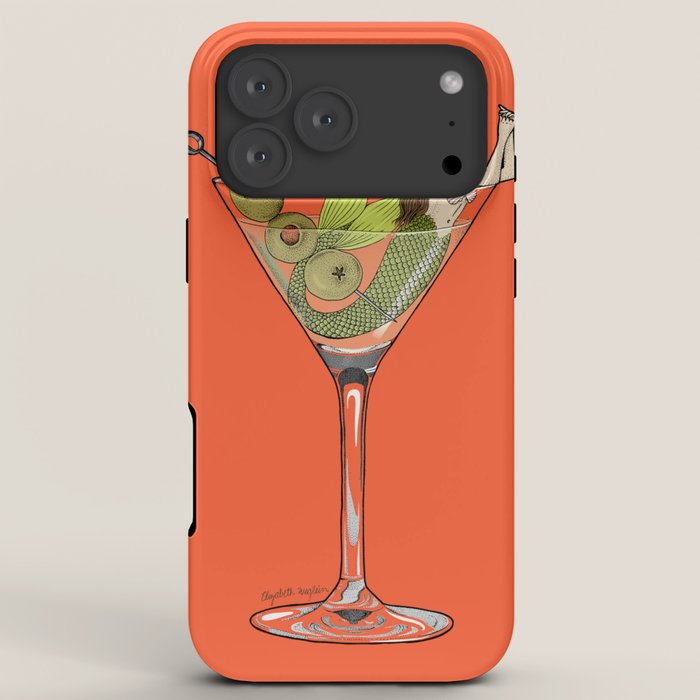 Martini Mermaid Cocktail iPhone Case Gallery Image 8