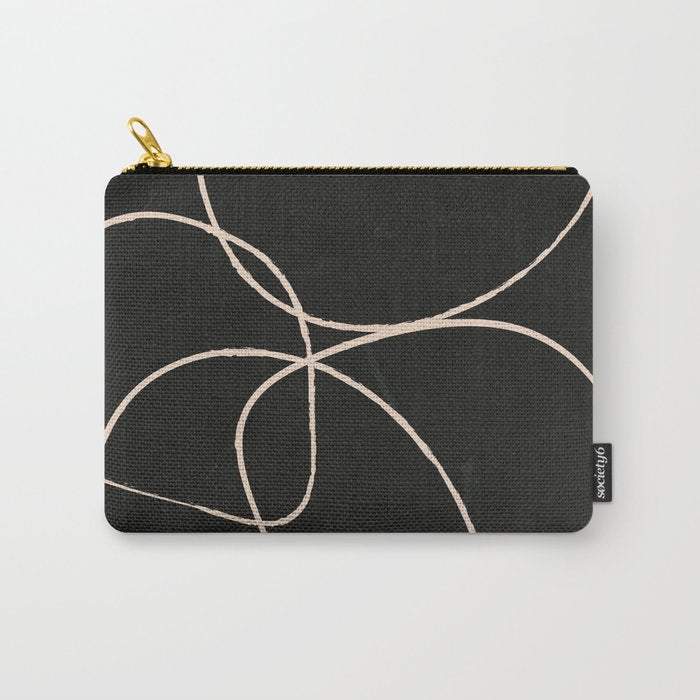 Abstract Minimal Art 29 Carry All Pouch Gallery Image 1
