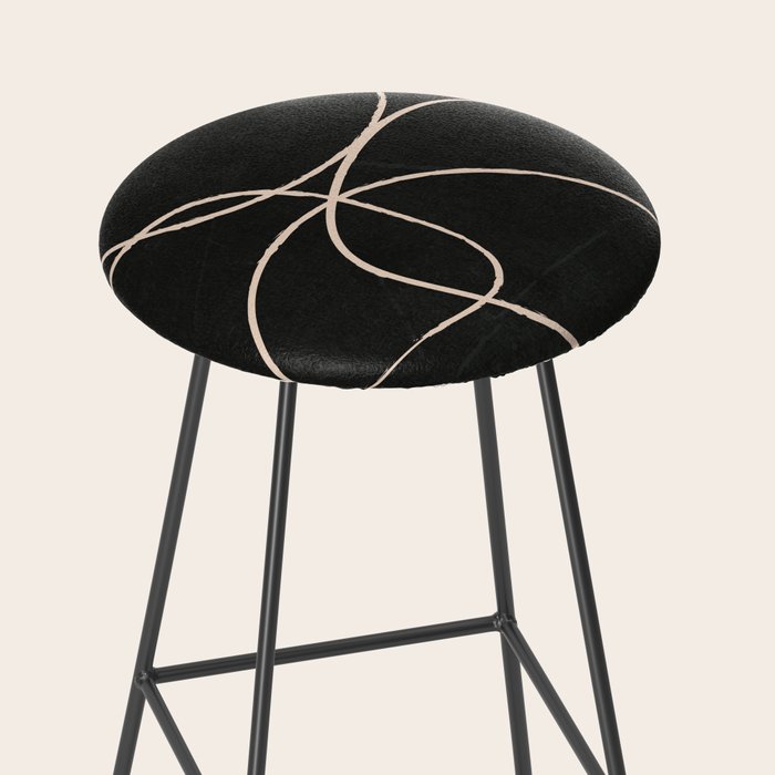 Abstract Minimal Art 29 Stool Gallery Image 2