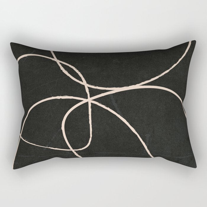 Abstract Minimal Art 29 Rectangular Pillow Gallery Image 2