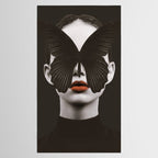 BLACK BUTTERFLY 3 Tablecloth Gallery Image 2