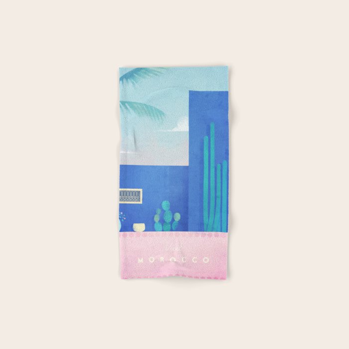 Morocco / Cactus Bath Towel Gallery Image 1