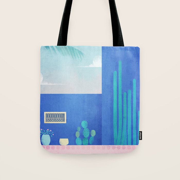 Morocco / Cactus Tote Bag Gallery Image 1