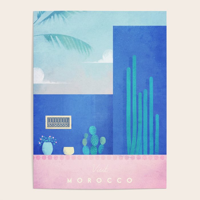 Morocco / Cactus Poster Gallery Image 1