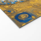 Gustav Klimt Style Mouse with Pink Ears Welcome Mat Gallery Image 2