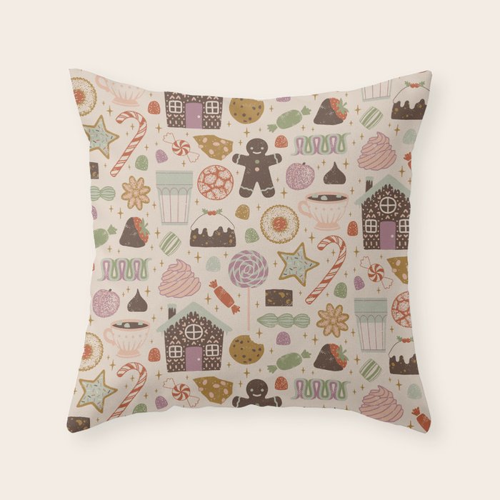 In the Land of Sweets Throw Pillow Gallery Image 6