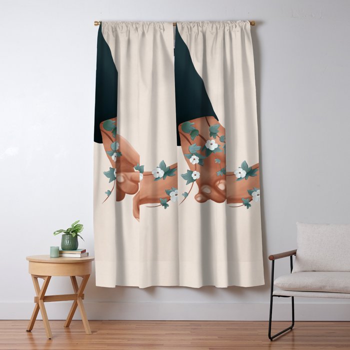 In Love II Window Curtain Gallery Image 5
