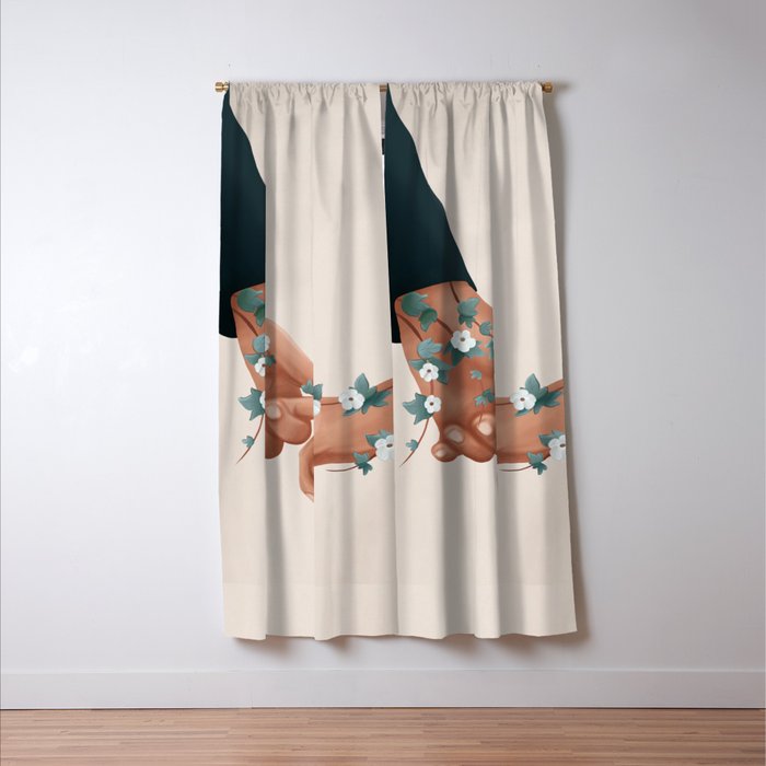 In Love II Window Curtain Gallery Image 3