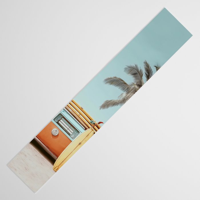 Surf Van II - Vintage Coastal Adventure Print Table Runner Gallery Image 3