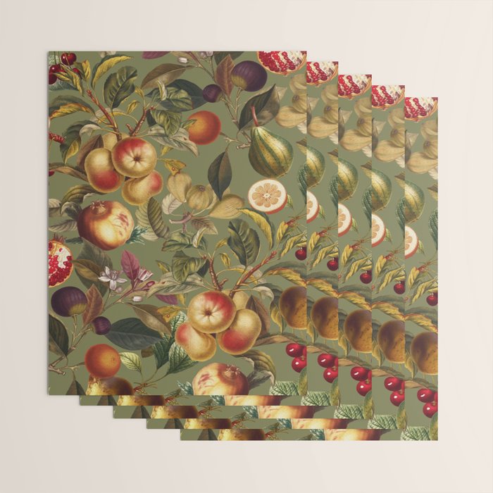 Fruit Harvest Wrapping Paper Gallery Image 3