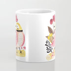 Little Birdy on a Log Coffee Mug Gallery Image 4