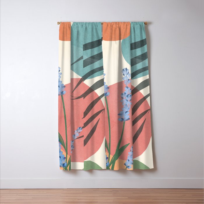 Summer Garden 03 Window Curtain Gallery Image 3