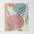 Summer Garden 03 Throw Blanket Gallery Image 2