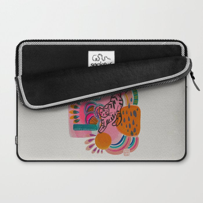 Love cats in the wild Laptop Sleeve Gallery Image 2