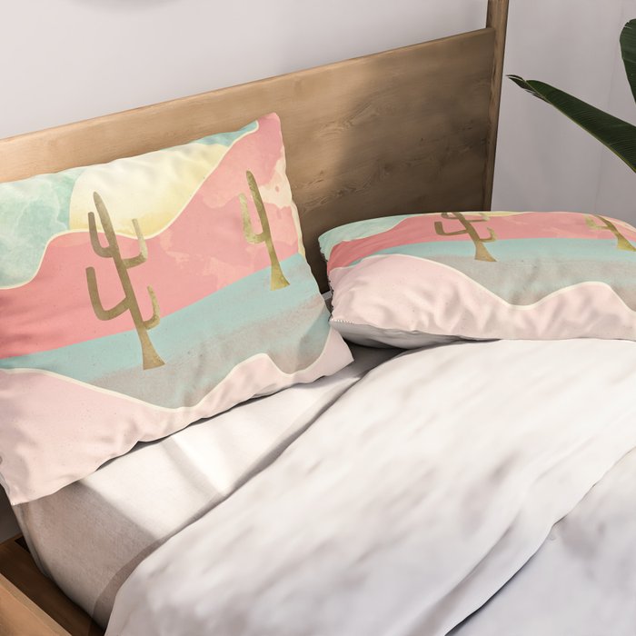 Desert Mountains Pillow Sham Gallery Image 2