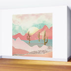 Desert Mountains Wall Mural Gallery Image 2
