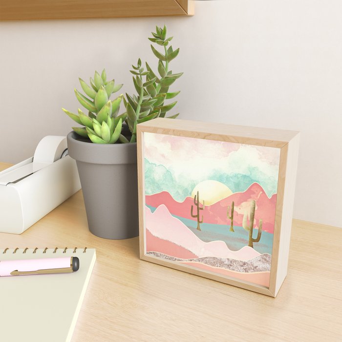 Desert Mountains Mini Art Print Gallery Image 2