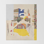 another daydream night flow animal and Throw Blanket Gallery Image 2
