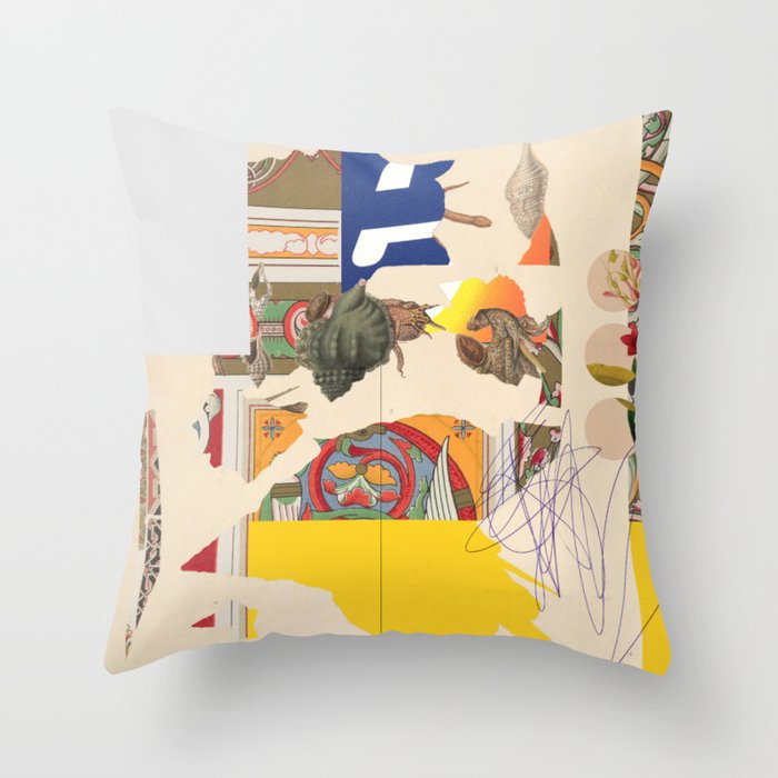 another daydream night flow animal and Throw Pillow Gallery Image 6