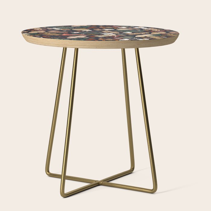Christmas night forest ornaments Side Table Gallery Image 1