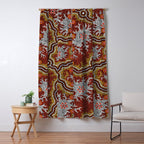 Aboriginal Art Authentic â Mountains Window Curtain Gallery Image 5