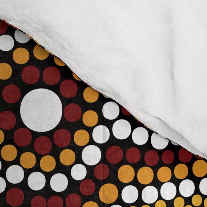 Aboriginal Art Authentic â Mountains Comforter Gallery Image 4