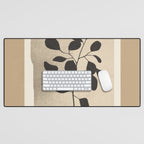 Modern Minimal Branch 1 Desk Mat Gallery Image 1