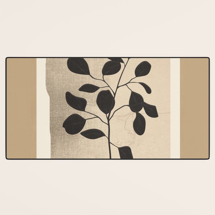 Modern Minimal Branch 1 Desk Mat Gallery Image 3