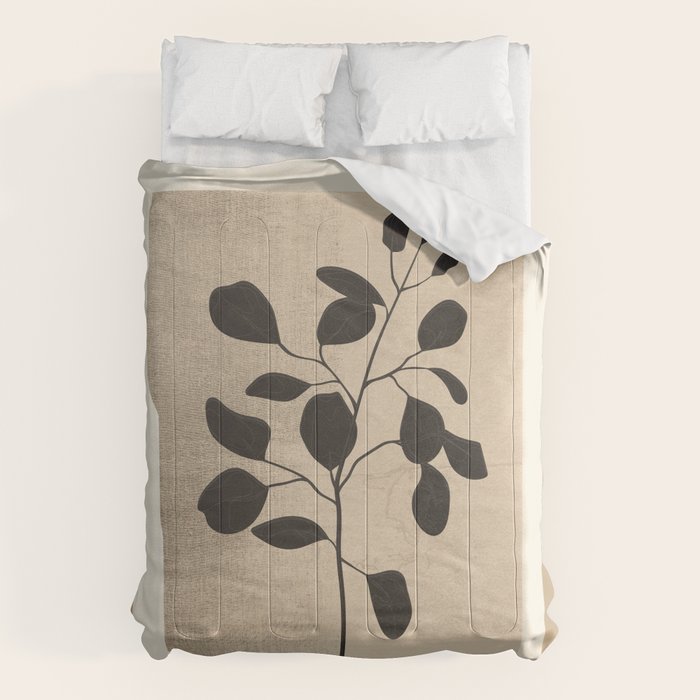 Modern Minimal Branch 1 Comforter Gallery Image 6