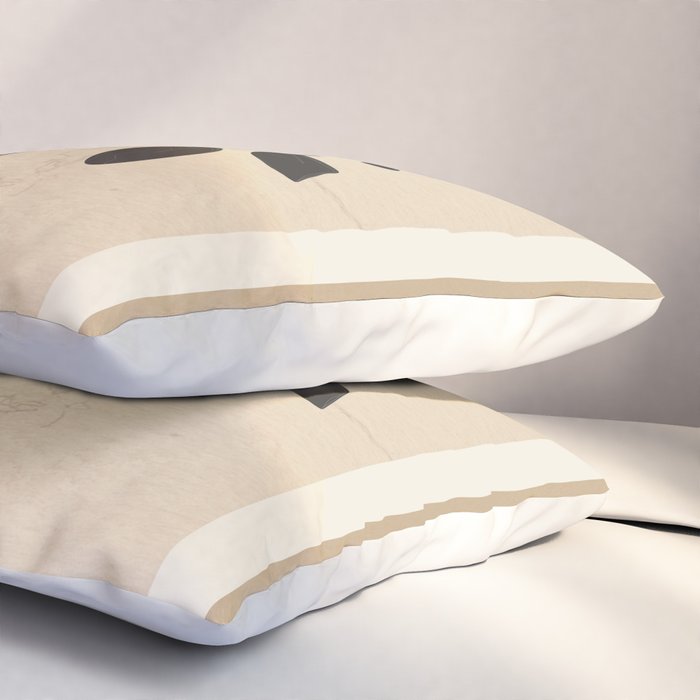 Modern Minimal Branch 1 Pillow Sham Gallery Image 3