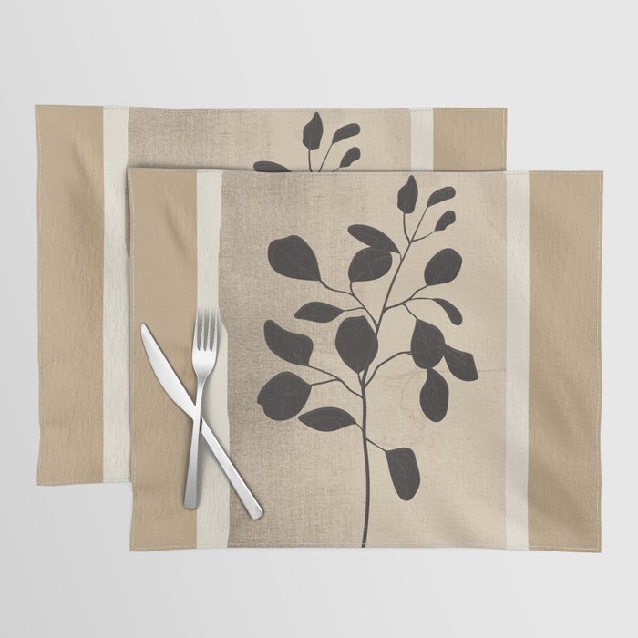 Modern Minimal Branch 1 Placemat Gallery Image 1