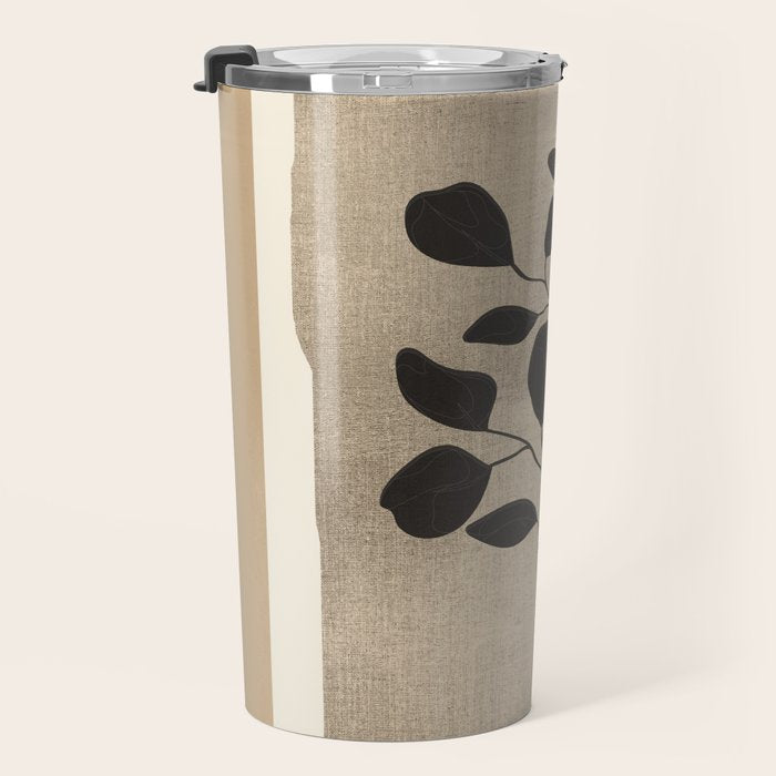 Modern Minimal Branch 1 Travel Mug Gallery Image 3