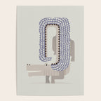 Whimsical Crocodile Poster Gallery Image 4
